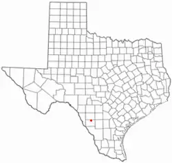 Location of Brundage, Texas