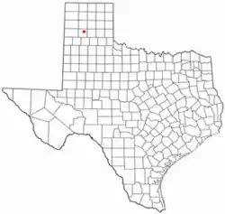 Location of Palisades, Texas