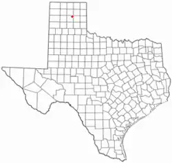 Location of Skellytown, Texas