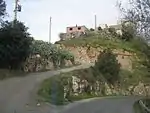 Main entrance to the village of Tafraout on RN 71