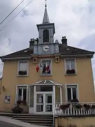 The town hall in Taillecourt