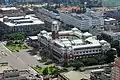 The Presidential Office Building is in the Zhongzheng District of Taipei.