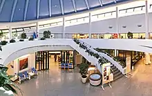 Tampere city library interior