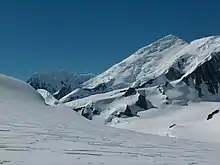 Great Needle Peak from Kuzman Knoll, with Helmet Peak in the left background