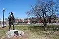 World War I memorial on Taunton Green