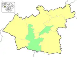 Location of Tauragė Area Eldership