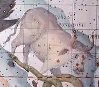 Taurus Poniatovii – a constellation created by Marcin Odlanicki Poczobutt in 1777 to honor Stanislaus Augustus Poniatowski, king of Poland