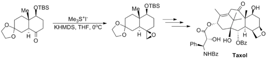 Taxol synthesis CCR step