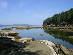 Beach at Descanso Bay