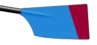 Image showing the rowing club's blade colours