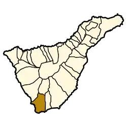 Municipal location in Tenerife