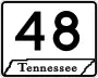 State Route 48 marker