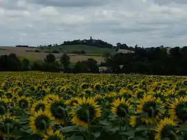 Teyssode and its surroundings