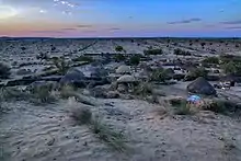 Tribal settlement in Tharparkar