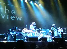 The View onstage at the SECC, 17 November 2006