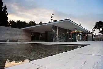 German Pavilion, Barcelona, Mies van der Rohe