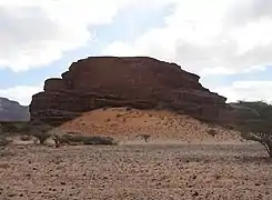 The Dhambalin sandstone rock shelter