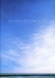 A view of water below a blue sky. Above reads "Discordance Axis", along with "The Inalienable Dreamless".