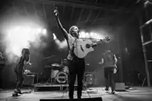 The National Parks perform live at Provo's Rooftop Concert Series, July 1, 2016. Photo by Justin Hackworth.