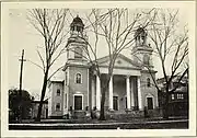 Remodeling of the First Congregational Church, Marietta, Ohio, 1901.