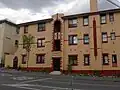 The Pacific, an apartment block dating from the 1920s corner of Grey and Barkly Streets (on the former site of the town hall)