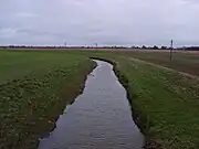 River Foss viewed from Towthorpe Bridge towards Strensall54°01′30″N 1°03′12″W﻿ / ﻿54.024888°N 1.053412°W﻿ / 54.024888; -1.053412