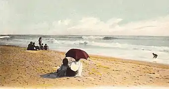 The surf in 1906