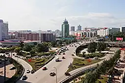 a trunk road in Jiguan District