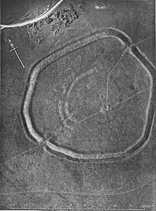 Aerial photograph of The Trundle