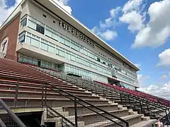 Suites and press box