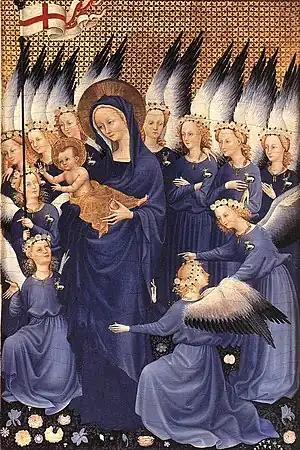 The Wilton Diptych (c. 1395–1399)Unknown artist