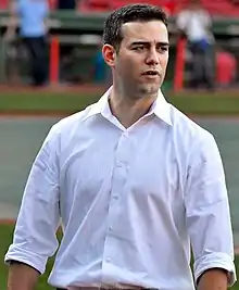 Theo Epstein, 2000, (JD), President of Baseball Operations for the Chicago Cubs