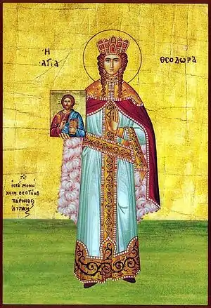 St. Theodora.