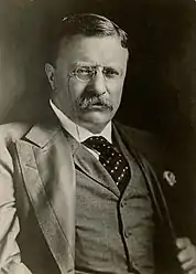 Photographic portrait of Theodore Roosevelt