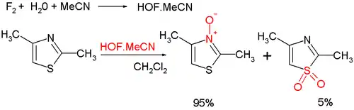 Thiazole oxidation