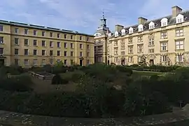 Third Court: Memorial and Stevenson Buildings