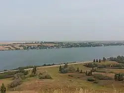 Thode viewed from the top of Mount Blackstrap