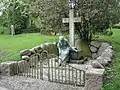 One of many extravagant grave monuments on the large Nordre Cemetery.