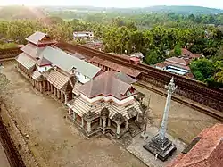 Saavira Kambada Basadi Jain temple at Moodabidri