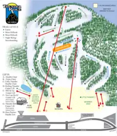 Thunder Ridge Trail Map