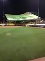 Tiger Park grandstand viewed from left field