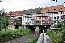 Timbered houses