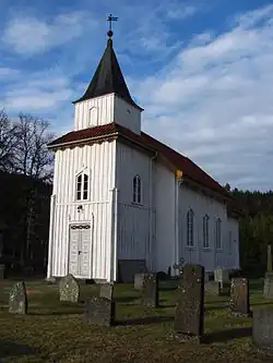 View of the village church