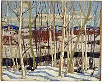 Open Water, Joe Creek, Spring 1917. Sketch. Thomson Collection, Art Gallery of Ontario, Toronto