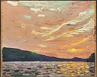 Smoke Lake, Summer 1915. Sketch. McMichael Canadian Art Collection, Kleinburg