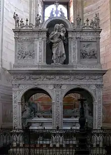 Tomb of Gian Galeazzo Visconti at the Certosa di Pavia