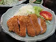 Ton-katsu (pork cutlet)