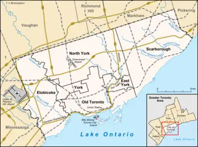 German Mills Creek is located in Toronto