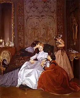 The Reluctant Bride (La Fiancée hésitante), 1866