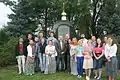 Students of the New York universities at the Novo-Diveevo Monastery